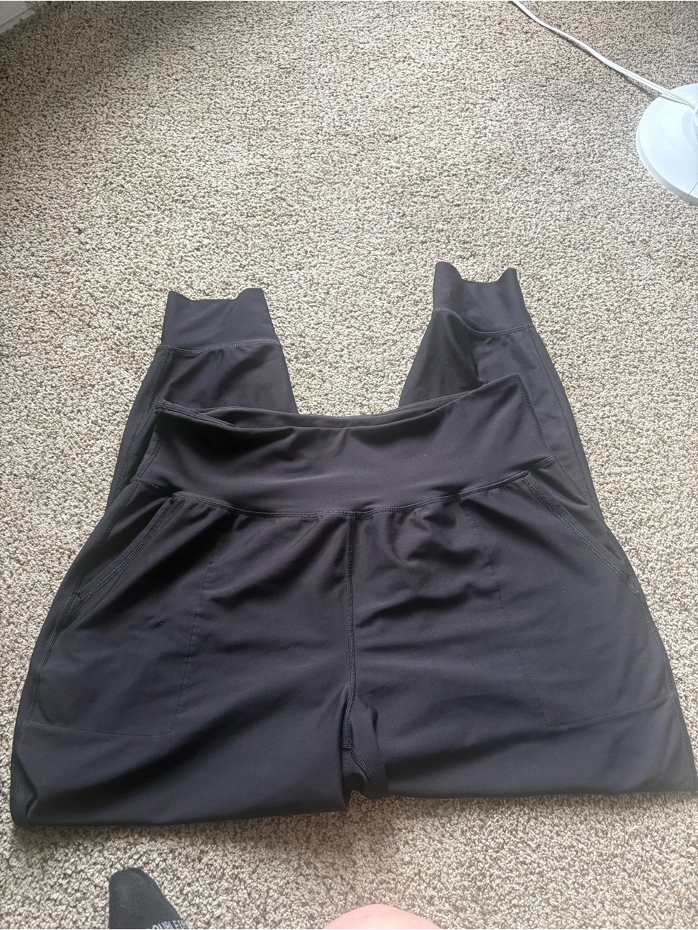 Old Navy - Black High-Waist Athletic Leggings